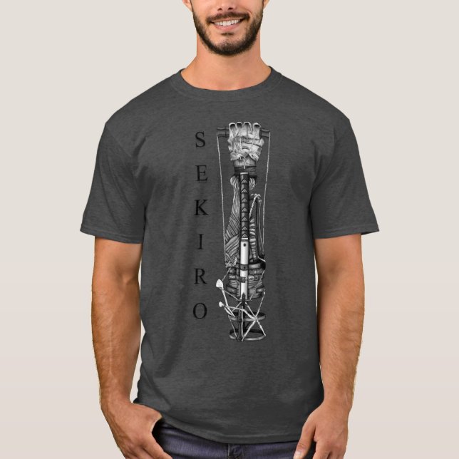 Sekiro wolf arm retro family T-Shirt (Front)