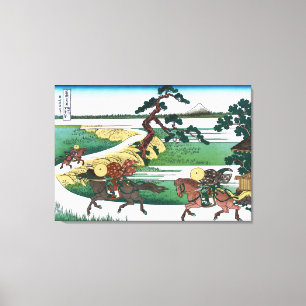 Sekiya Village on the Sumida River Canvas Print