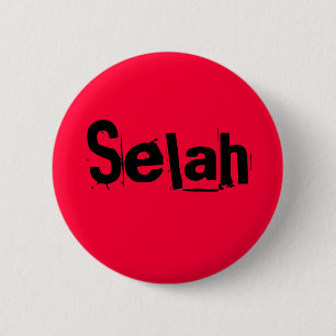 Selah 6 Cm Round Badge