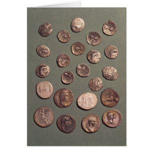 Selection Celtic and Roman coins found