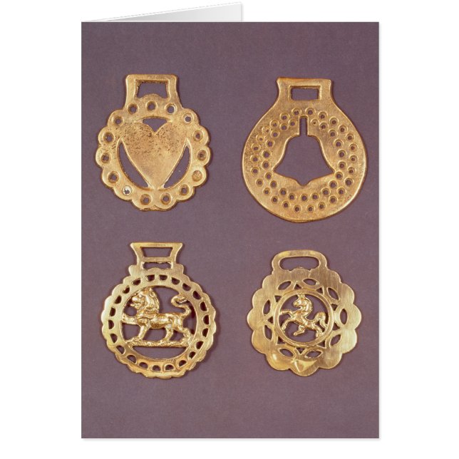 Selection of horse brasses (Front)