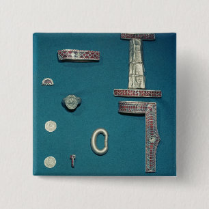 Selection of jewellery 15 cm square badge