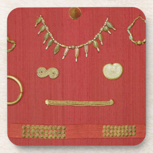 Selection of jewellery, Harappa, 2300-1750 BC Coaster