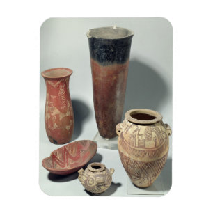 Selection of vases, Naqada I/II Period, 4000-3100 Magnet