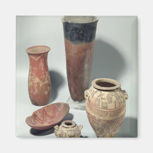 Selection of vases, Naqada I/II Period, 4000-3100 Magnet