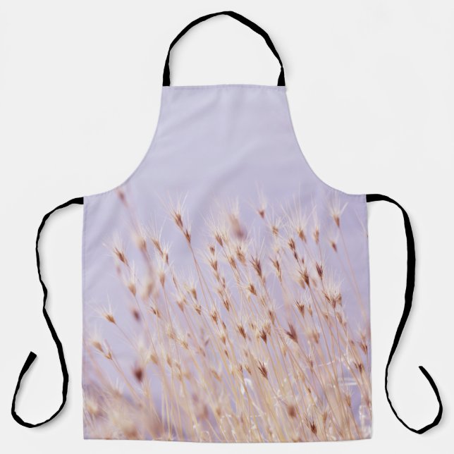 SELECTIVE FOCUS PHOTOGRAPHY OF GRASS FIELD APRON (Front)