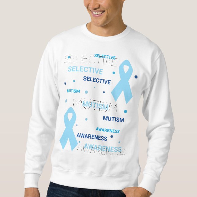 Selective Mutism dots Sweatshirt (Front)