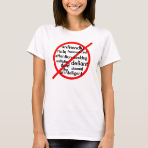 Selective Mutism not symbol T-Shirt