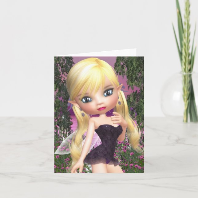 Selena Fairy Note Cards (Front)