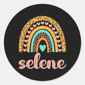 Selene Classic Round Sticker