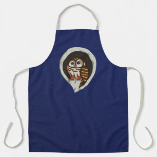 Selene the Owl All-Over Print Apron