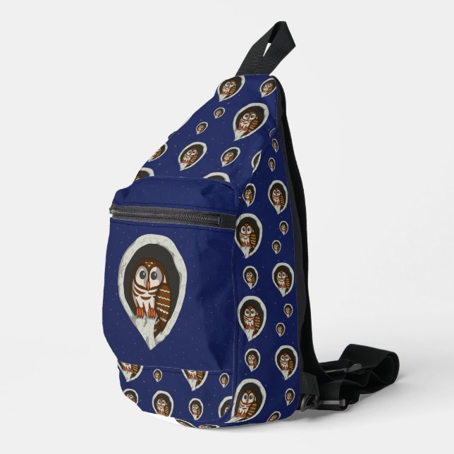 Selene the Owl Sling Bag (Right Corner)