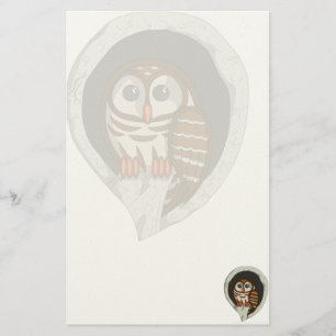 Selene the Owl Stationery