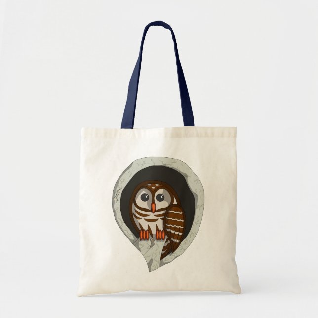 Selene the Owl Tote Bag (Front)