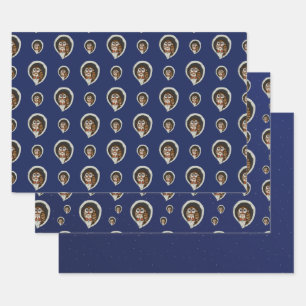 Selene the Owl Wrapping Paper Set