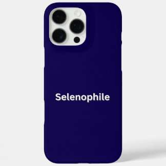 Selenophile Moon Lover iPhone 16 Pro Max Case