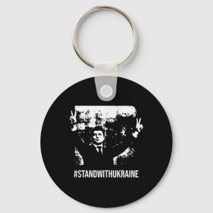 Selenskyj Stand With Ukraine Stop War Support Ukra Key Ring