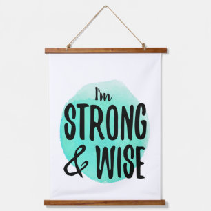 self acceptance inspirational affirmations hanging tapestry