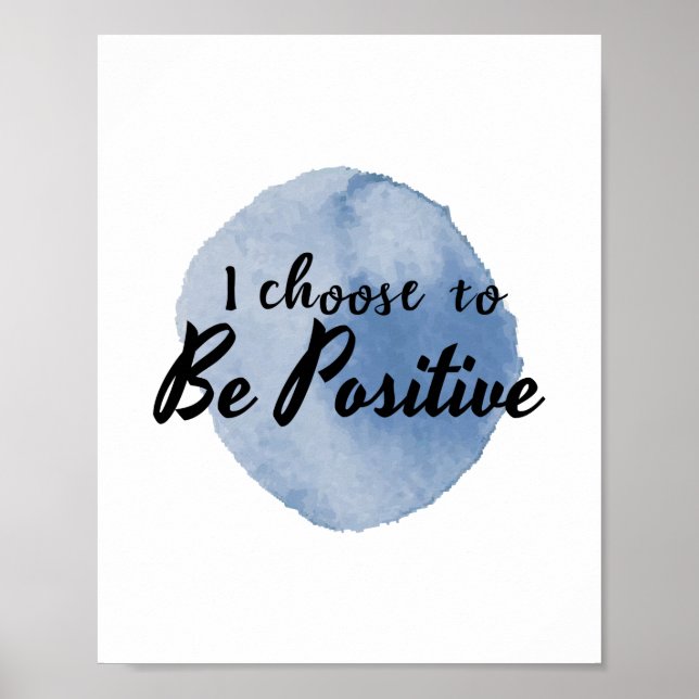 self acceptance motivational sayings poster (Front)
