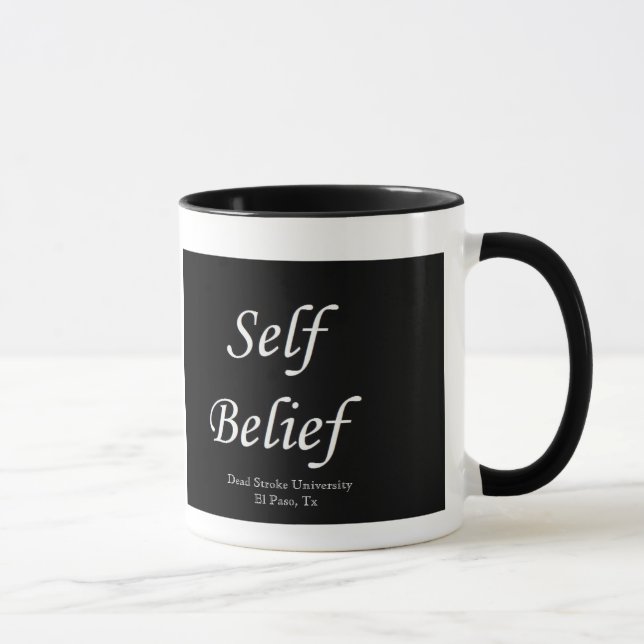 Self Belief Coffee Mug (Right)