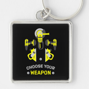 Self-Build DIY Man Key Ring