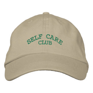 Self Care Club Embroidered Hat