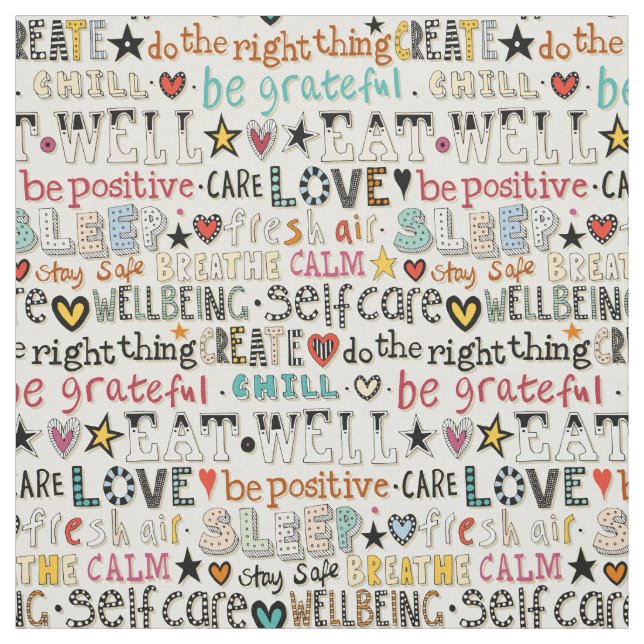 self care fabric (Swatch)