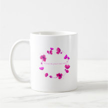 Self-Care Mug – Bloom at Your Own Pace