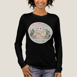 Self-Care Queen Cat Cozy Aesthetic Shirt