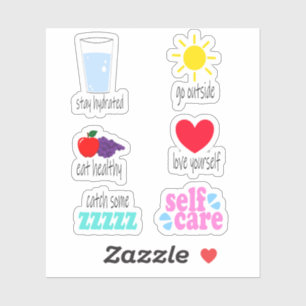 Self Care Sticker Set