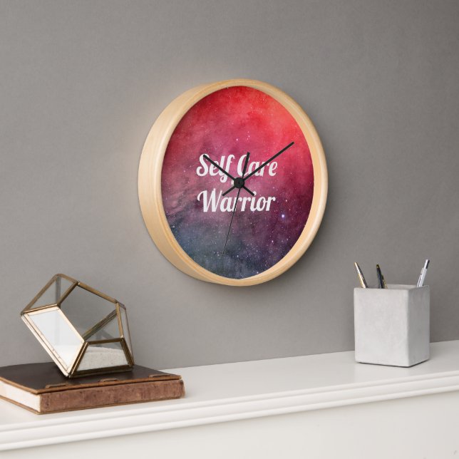 Self Care Warrior Clock (Office)