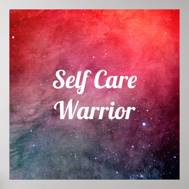Self Care Warrior  Poster (Front)