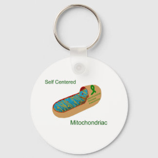self centred mitochondriac key ring