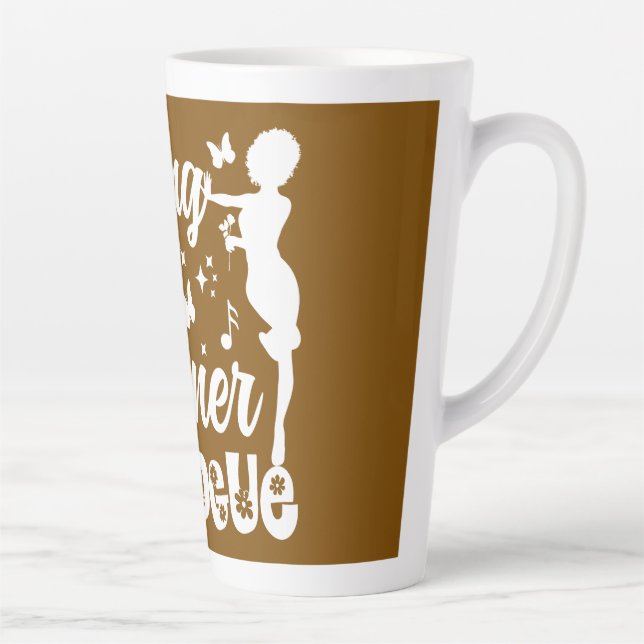 Self-Compassion Journey | Taming My Inner Dialog Latte Mug (Right)