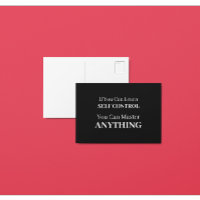 Self Control Affirmation