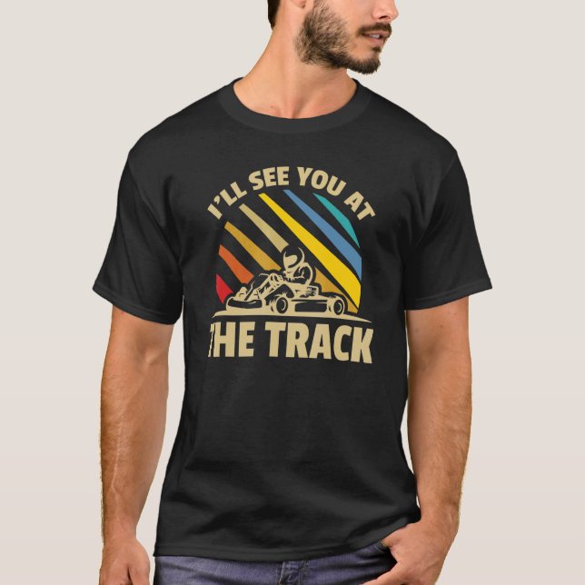Self Declared Go Kart Racing Expert Kart   T-Shirt (Front)