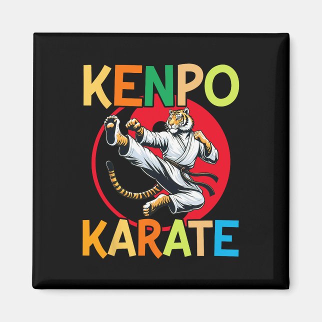 Self Defence Kenpo Karate Martial Arts  Magnet (Front)