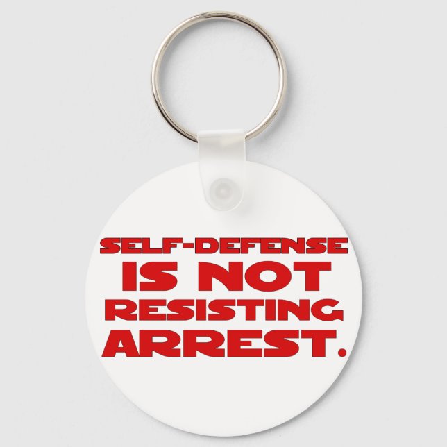 Self-Defense6 Key Ring (Front)