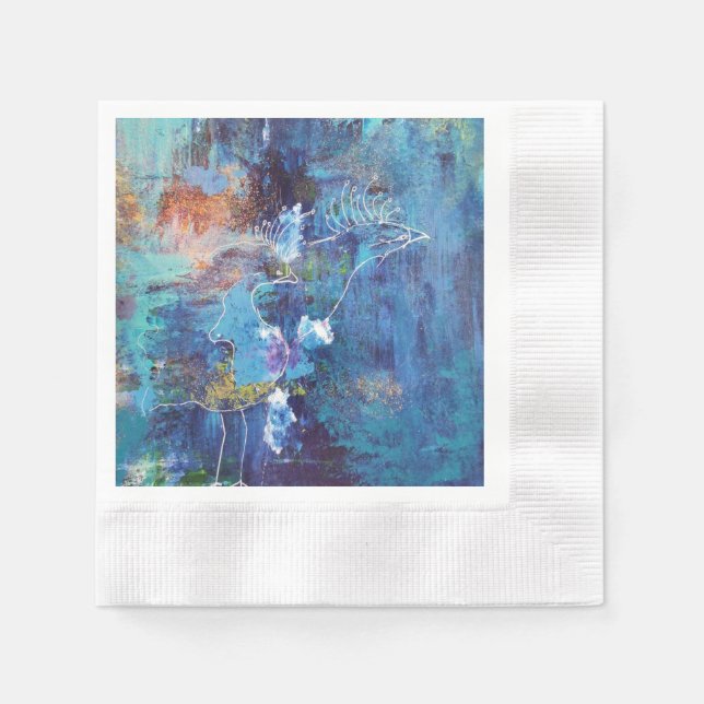 Self-design servette napkin (Front)