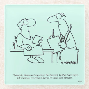 Self-Diagnosis Glass Coaster