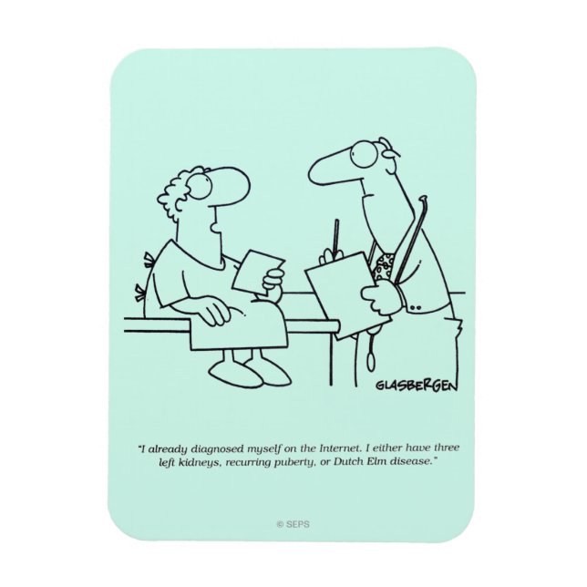 Self-Diagnosis Magnet (Vertical)