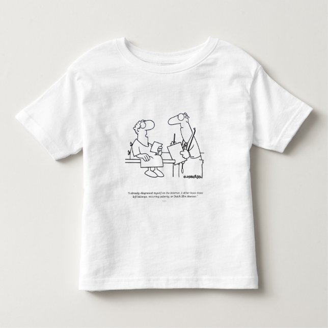 Self-Diagnosis Toddler T-Shirt (Front)