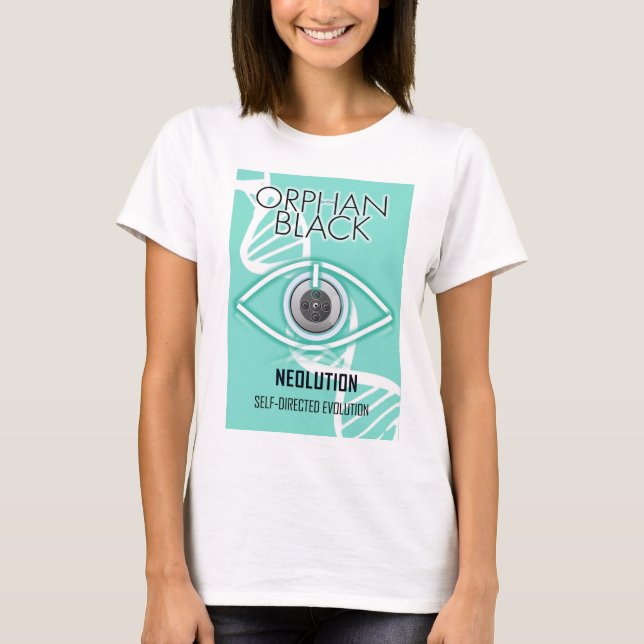Self-Directed Evolution (Orphan Black Apparel) T-Shirt (Front)