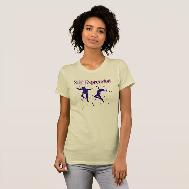 Self Expression Women's Slim Fit T-Shirt (Front Full)