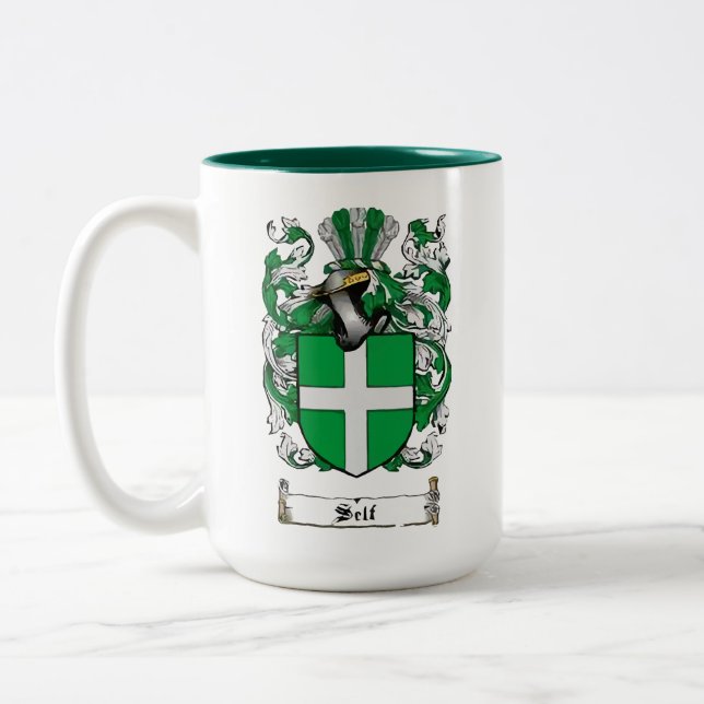 Self Family Crest Mug (Left)