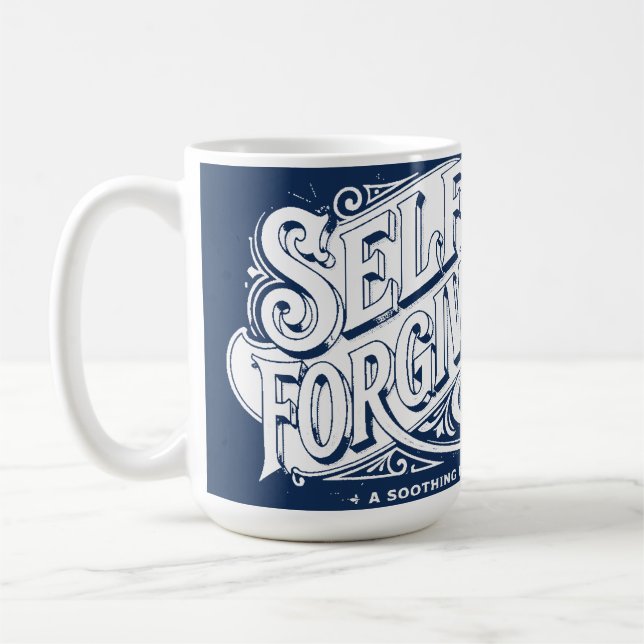 self forgiveness coffee mug (Left)