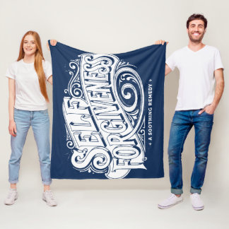 self forgiveness fleece blanket