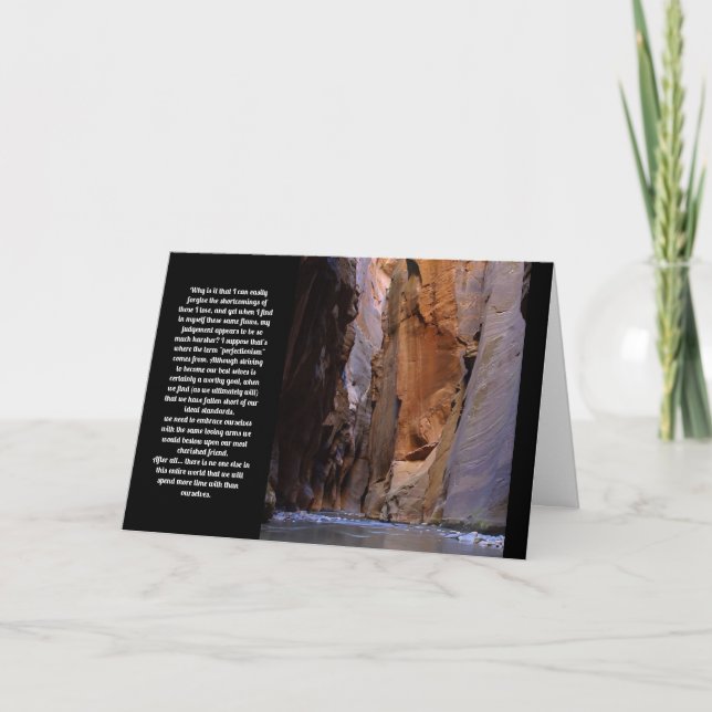 Self-Forgiveness  Note Card (Front)