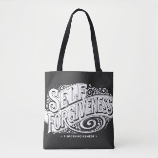 self forgiveness tote bag