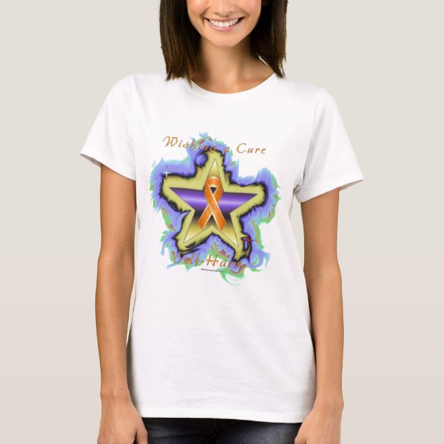 Self Harm Wish Star Ladies Crop Top (Front)